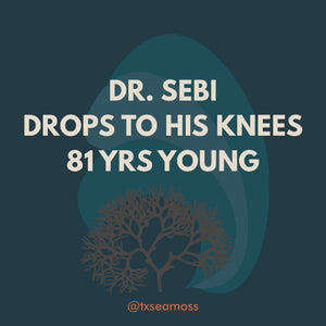 Dr. Sebi Drops to His Knees at 81 Years Young